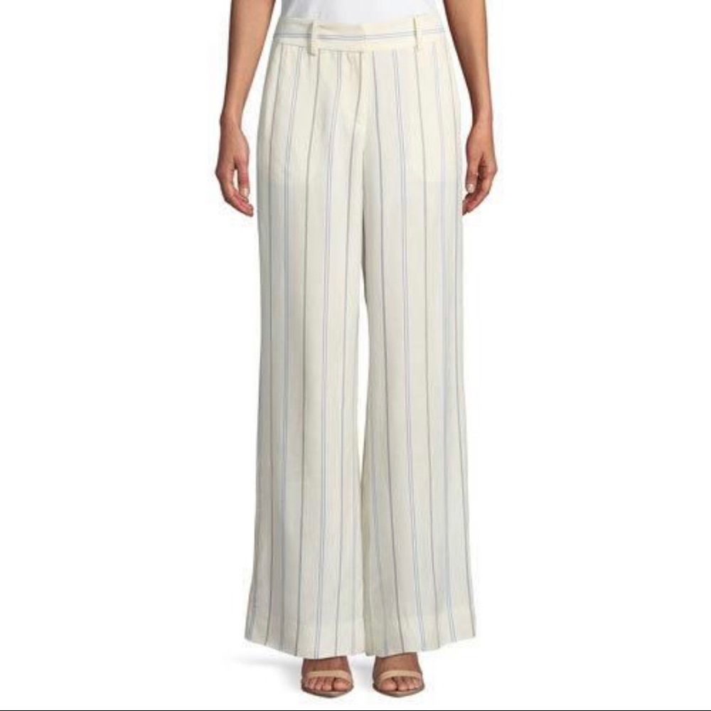 10 Crosby Derek Lam | Striped Pastel Wide Leg Pants